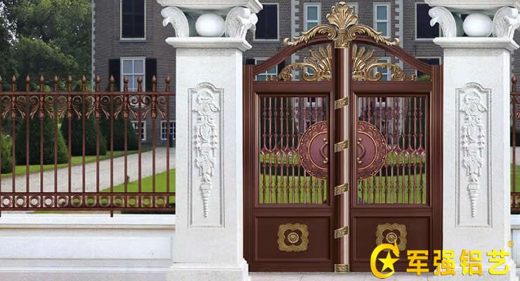 鋁藝庭院大門私人定制一對一設計 鋁藝庭院大門私人定制一對一設計